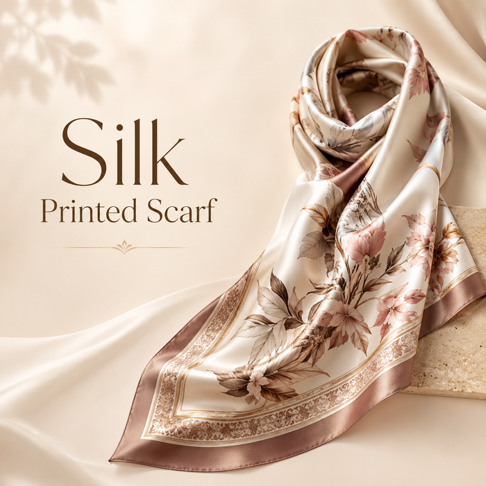 Silk Printed Scarf